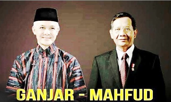 Ganjar Mahfud Md Pancaran Citra Indonesia Gemilang Tahun