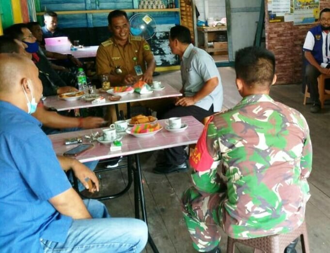 Babinsa Senayang Koramil 06 Senayang Kodim 0315/Bintan, Menghadiri Kemsos FKDM Lingga