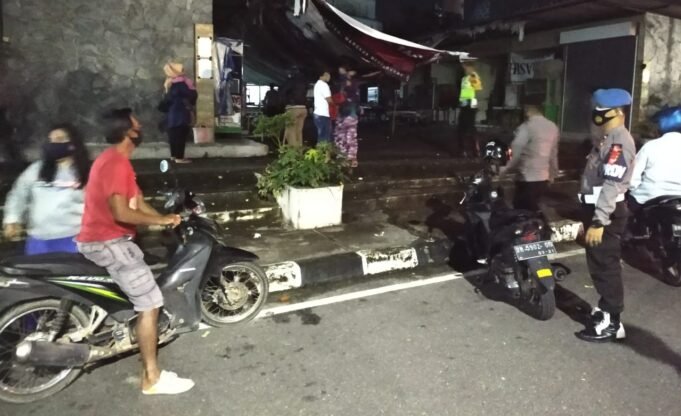 Jelang Tahun Baru 2021, Polres Bangka Giat Patroli Gabungan Skala Besar
