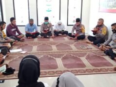 Eratkan Silahturahmi sesama Anggotanya, Kapolsek Bukit Intan Gelar Yasinan Bersama
