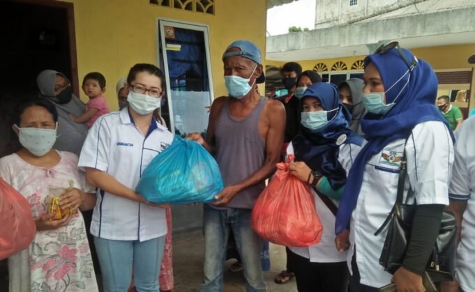 KSK Kepri bersama SSDK, KKSS dan Karang Taruna, Bantu Warga yang Tekena Bencana Banjir dan Tanah Longsor
