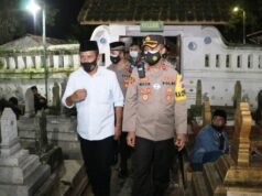 Kapolres Cirebon Kota Hadiri Kliwonan di Makam Sunan Gunung Jati