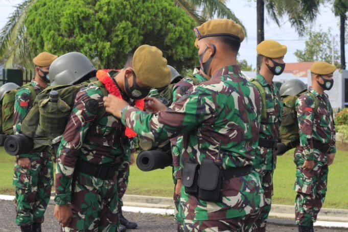 Kapten Arh Eka Yudi Pradika, Memimpin Pelepasan Prajurit dan Menyambut Prajurit Baru