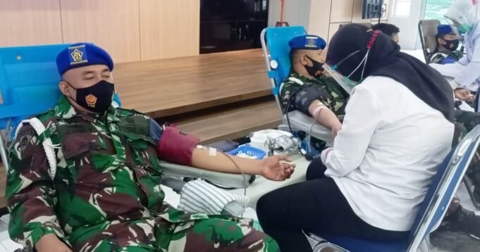 Lantamal IV Tanjungpinang, Gelar Aksi Donor Darah Sukarela