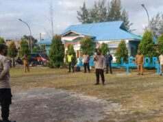 Apel Kesiapan Relawan Satgas Covid-19 Kelurahan Sungai Lekop Kecamatan Bintan Timur