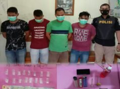 Asyik Pesta Sabu di Rumah, Tiga Pemuda Bawean Diringkus Polisi