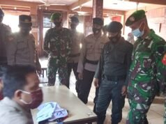 Brimob Aceh Patroli dan Razia Masker di Kota Lhokseumawe