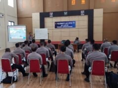 Sat Lantas Polres Lhokseumawe Laksanakan Pelatihan Fungsi Teknis Pengawalan dan Penanganan Laka
