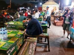Kerumunan massa di Jalan Pronggol dibubarkan Ops Yustisi Polsek Lemahwungkuk