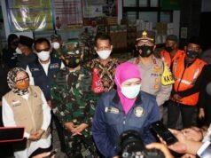 Maksimalkan PPKM Mikro, Forkopimda Jatim Kunjungi Posko Satgas Covid-19 di Desa Candimulyo Kabupaten Jombang