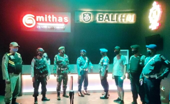 Ops Yustisi Gabungan TNI-Polri dan Satpol PP, Sasar Tempat Hiburan Mithas dan Liberti