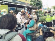 Satlantas Polres Ciko Gratiskan Rapid Test Antigen Bagi Pengendara Selama Satu Jam, Bertajuk Polantas Tangguh