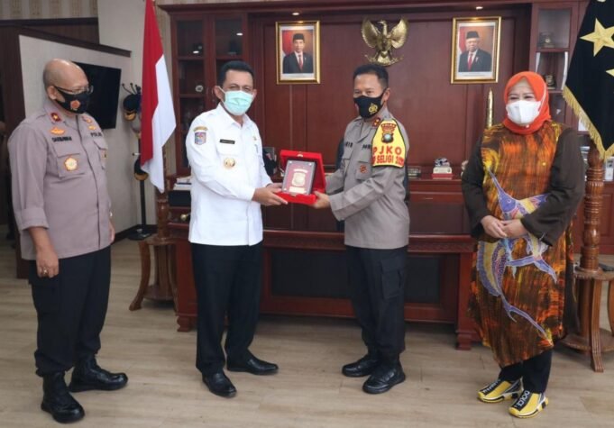 Kunjungan dan Silaturahmi Gubernur dan Wakil Gubernur Provinsi Kepri di Polda KEPRI