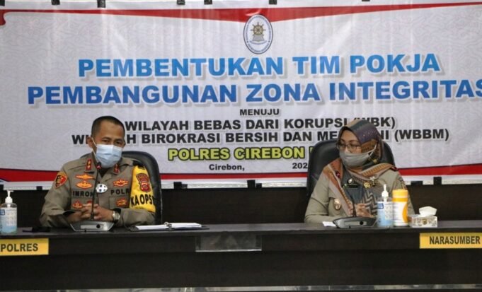 Kapolres Cirebon Kota, Bentuk Tim Pokja Pembangunan Zona Integritas Menuju WBK