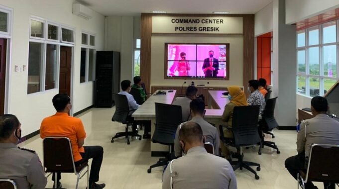 Polres Gresik Launching Aplikasi Perpanjangan SIM “SINAR”