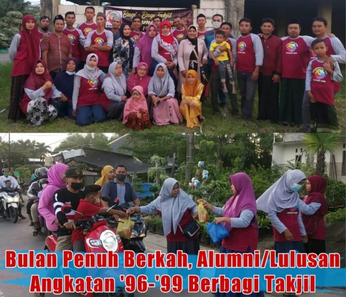 Bulan Penuh Berkah, Alumni/Lulusan Angkatan ’96-99′ Berbagi Takjil