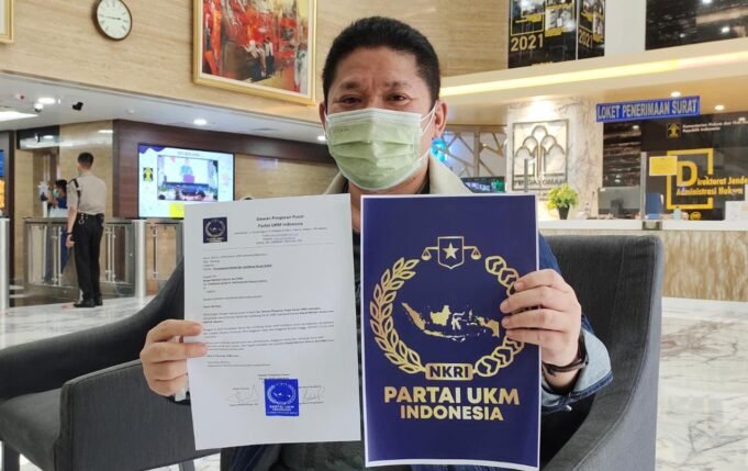 DPP Partai UKM Indonesia Ajukan Permohonan Nama dan Lambang Partai ke Menkumham RI