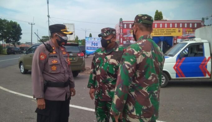 Penyekatan Jalur Larangan Mudik di Jalur Pantura Sudah di Mulai