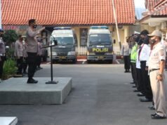 Di Apel pagi Kapolres Cirebon Kota, Apresiasi Kinerja Anggota Dalam Sepekan