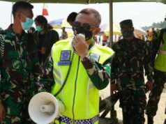 Sosialisasikan Instruksi Gubernur Banten, Danrem 064/MY : Ajak Masyarakat Liburan Lebaran Dirumah