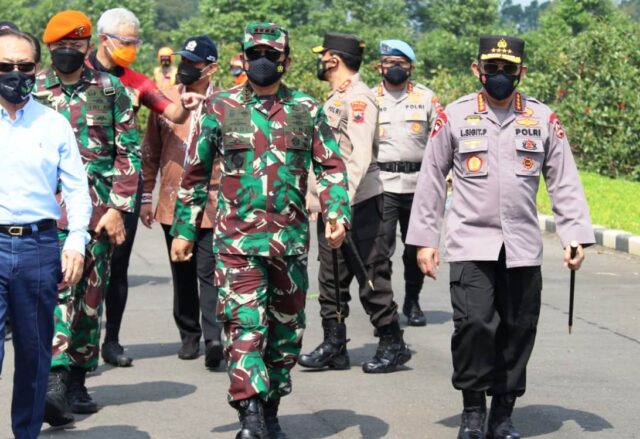 Cek Penanganan Covid-19 Di Kudus, Panglima TNI, Kapolri Dan Kepala BNPB ...