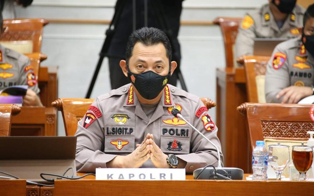 Kapolri Jenderal Listyo Sigit Prabowo memerintahkan Kapolda Kaltara