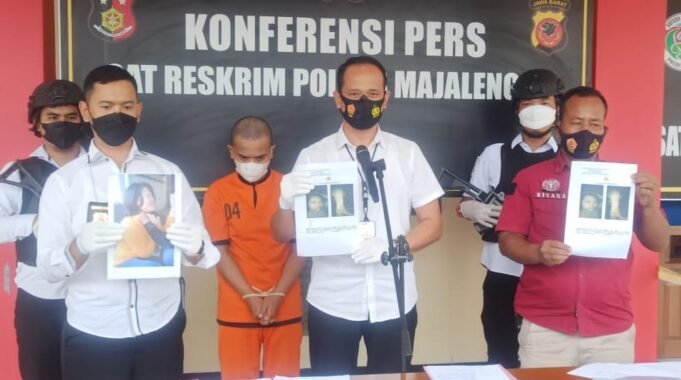 Polres Majalengka Ungkap Pelaku Tindak Pidana Penganiayaan Menyebabkan Matinya Kandungan Seorang Perempuan