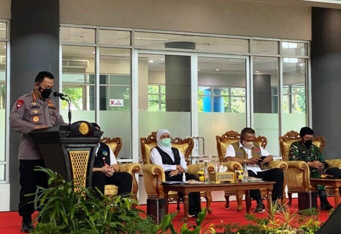 Upaya Kapolri dan Panglima TNI Tekan Angka Covid-19 di Kediri Paska Libur Lebaran