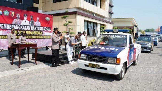 Forkopimda Berangkatkan 5.000 Paket Sembako dari Yayasan Budha Tzu Chi dan Pengusaha