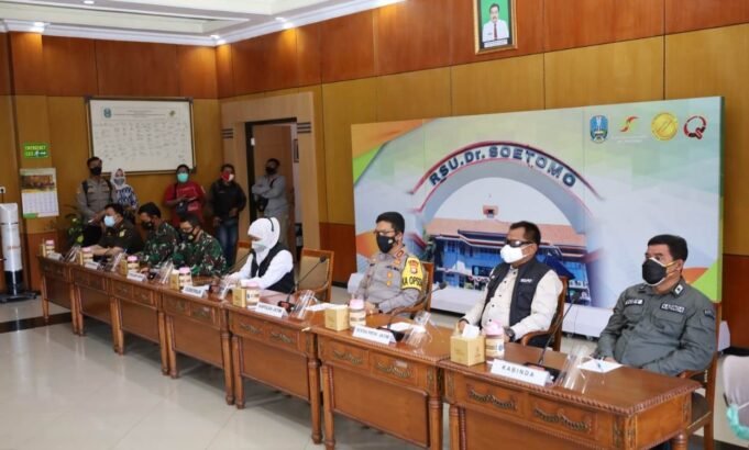 Forkopimda Jatim Cek Langsung Penambahan 200 Bed Ruang ICU dan HCU RSUD Dr Soetomo