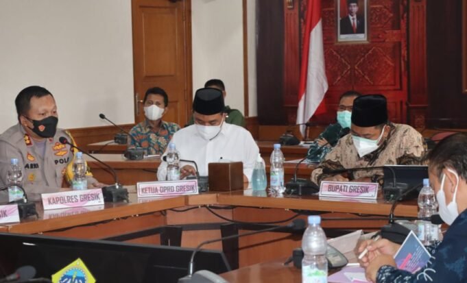 Kapolres Gresik Ajak Seluruh Pihak Tingkatkan Kepedulian Tangani Covid-19