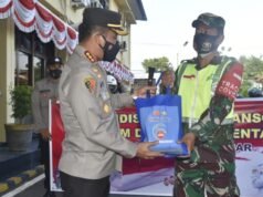 Polresta Cirebon Distribusikan Bansos PPKM Darurat Serentak Jajaran Polda Jabar