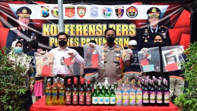 Ops Sikat Semeru 2021, Polres Pamekasan Mengamankan 17 Tersangka Pelaku Kriminalitas