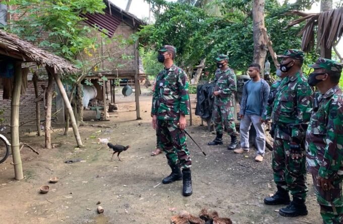 Damdim 0103/Aceh Utara Meninjau Langsung lokasi dan Sasaran TMMD Reguler Ke 112 di Kecamatan Muara Satu