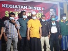 Di Tengah Pandemi Covid-19 Anggota DPRA Saiful Bahri Lakukan Reses dan Tampung Keluhan Masyarakat