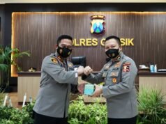 Gelar Pisah Sambut, Hari ini Kapolres Gresik Resmi Berganti