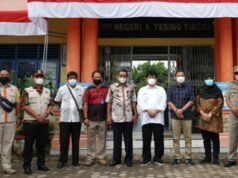 LO SATGAS COVID-19 PROVSU TINJAU PTM TERBATAS DI KOTA TEBING TINGGI