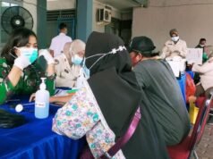 Dukung Percepatan Penanganan Covid-19, Lanal Banten Gelar Serbuan Vaksinasi Bagi KBT dan Masyarakat Umum
