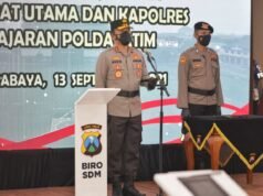 Kapolda Lantik Pejabat Baru Jajaran Polda Jatim