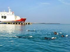 Latih Ketangkasan, Prajurit Lanal Banten Lakukan Ini di Laut