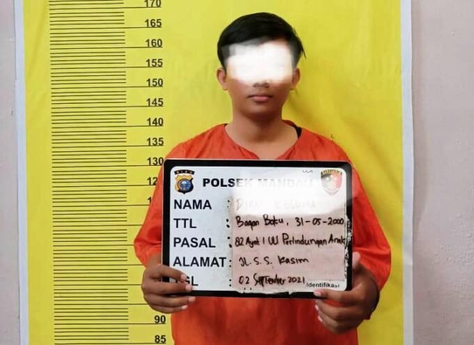 Pelaku Sodomi di Amankan Polisi Mandau