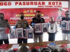 Polres Pasuruan Kota Tetapkan 4 Tersangka Peristiwa ledakan Bom Bondet