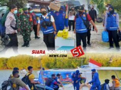 Sat Polairud Polres Sampang Kawal 2000 Dosis Vaksin Ke Pulau Mandangin Sampang