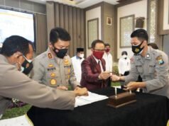 Tingkatkan Layanan Prima pada Masyarakat, Polda Jatim Tandatangani MoU dengan Instansi dan Lembaga