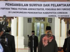 Bupati Cirebon Lantik 104 Pejabat Esalon