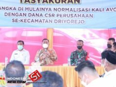 Bupati Gresik Gandeng Perusahaan Se Kecamatan Driyorejo Untuk Tanggulangi Banjir Kali Avoor