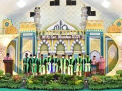 Camat Mandau Lantik 19 Dewan Hakim MTQ ke 46 Tingkat Kecamatan