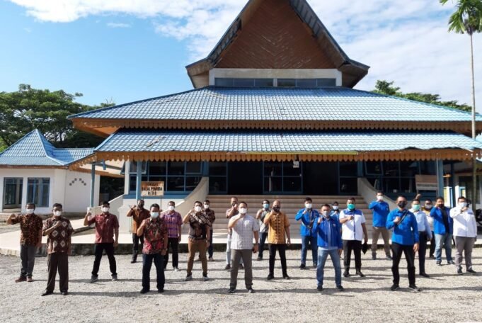 Dit Intelkam Polda Riau Bersama DPD KNPI Riau Gelar Apel Sinergitas