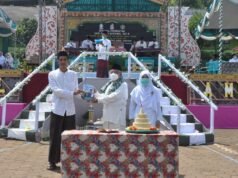 Hari Santri Nasional Tahun 2021, Pondok Pesantren Darul Amanah Launching Buku Biografi KH Mas’ud Abdul Qodir