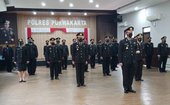 Polres Purwakarta Peringati Hari Kesaktian Pancasila Secara Virtual Prokes Ketat